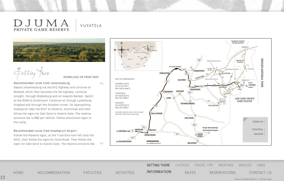 Djuma | Interactive Animated Map