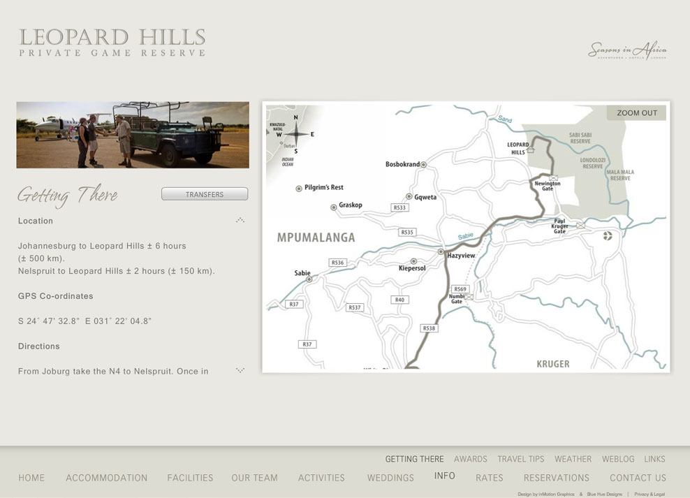 Leopard Hills | Interactive Animated Map